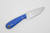 LT Wright Knives: Frontier First - 3V Steel - Flat Grind - Blue G10 Handle - Matte