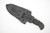 Winkler Knives - Utility Knife - 80CRV2 Steel - Serrated Spine - Sculpted WASP Laminate Handle
