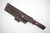 LT Wright Knives: Jessmuk - Scandi Grind - O1 Tool Steel - Desert Ironwood Handle w/ Black Liners - 3