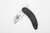 Woods Monkey Banana Peel by L.T. Wright - AEBL Steel - Flat Grind - 1/8 Black G10 Handle - Matte Finish