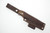 LT Wright Knives Bushbaby - Saber Grind - O1 Steel - Desert Ironwood - Black Liners - 4 / FREE BLACK LINERS!