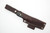LT Wright Knives Bushbaby - Saber Grind - O1 Steel - Desert Ironwood - Black Liners - 5 / FREE BLACK LINERS!