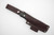 LT Wright Knives Bushbaby - O1 Tool Steel - Saber Grind - Black Canvas Micarta - Matte Finish