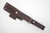 LT Wright Knives Bushbaby - O1 Tool Steel - Saber Grind - Natural Canvas Micarta Handle w/ Black Liners - Matte Finish