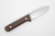 LT Wright Knives Next Gen - Convex Grind - CPM 3V Steel - Rustic Brown Canvas Micarta Handle - Matte Finish
