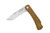 Smith & Sons Knives: MudBug - D2 Tool Steel - Natural Burlap Micarta Handle