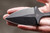 TOPS - I Stick Push Dagger - 1075 Steel - Full Double Edge - Black Canvas Micarta Handle