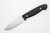 LT Wright Knives Trekker - AEB-L Steel - Flat Grind - Black Canvas Micarta Handle - Matte Finish