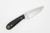 LT Wright Knives Frontier First - CPM 3V Steel - Flat Grind - Black Canvas Micarta - Matte Finish