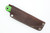 LT Wright Knives Frontier Valley - D2 Steel - Flat Grind - Toxic Green G10 Handle - Matte Finish