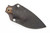 LT Wright Knives: Lil Muk - Saber Grind - O1 Steel - Desert Ironwood w/ Black Liners - 6