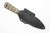 Winkler Knives - Defense Dagger - 80CRV2 Steel - Full Double Edge - Camo G10 Sculpted