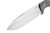 LionSteel Knives: T6 - CPM 3V Steel - Satin Blade Finish - Black Canvas Micarta Handle