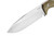 LionSteel Knives: T6 - CPM 3V Steel - Satin Blade Finish - Green Canvas Micarta Handle