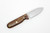 LT Wright Knives Bushbaby - A2 Steel - Flat Grind - Desert Ironwood w/ FREE Black Liners - 10