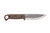 TOPS Knives, Brakimo Tungsten Fixed Blade Survival Knife w/ Green Canvas Micarta Handle