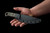 TOPS Knives, Brakimo Tungsten Fixed Blade Survival Knife w/ Green Canvas Micarta Handle