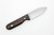 LT Wright Knives Bushbaby - Saber Grind - O1 Steel - Desert Ironwood - Black Liners - 9 / FREE BLACK LINERS!