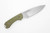 Bradford Knives: Guardian3.2, 3D - CPM MagnaCut - Drop Point - Sabre Grind - Stonewash Finish Blade - Textured OD Green G10 Handle