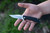TOPS Knives Mini Scandi Folder, MSF-4.0 - Satin Blade Finish - Black G10 Handle