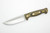 LT Wright Knives Forest Trail - CPM 3V Steel - Saber Grind - Camo G10 - Matte Finish