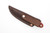 LT Wright Knives Frontier First - CPM 3V Steel - Flat Grind - Red G10 - Matte Finish
