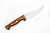 LT Wright Knives Forest Trail - CPM 3V Steel - Saber Grind - Desert Ironwood w/ Black Liners-2