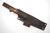 LT Wright Knives Forest Trail - CPM 3V Steel - Scandi Grind - Desert Ironwood Handle - Black Liners - 5