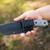 TOPS Knives Steel Eagle 105E - Black Traction Coating Blade Finish - TANTO Point - Black Linen Micarta Handle TOPS Knives Steel Eagle 105E - Black Traction Coating Blade Finish - TANTO Point - Black Linen Micarta Handle