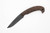 Winkler Knives - Contingency - 80CRV2 Steel - Flat Grind - Sculpted Brown Laminate Handle - Tapered Tang