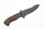 Winkler Knives - Utility Crusher - 80CRV2 Steel - Flat Grind - Sculpted Brown Laminate Handle - Crusher/Glass Breaker