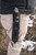 TOPS Knives Longhorn Bowie - Sniper Grey, LONGB-05 - 6.75" Blade - Black Linen Micarta Handle