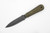 Winkler Knives - Defense Dagger - 80CRV2 Steel - Full Double Edge - Green Laminate