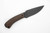 Winkler Knives - Woodsman - 80CRV2 Steel - Flat Grind - Brown Laminate Handle