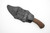 Winkler Knives - Woodsman - 80CRV2 Steel - Flat Grind - Brown Laminate Handle