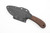 Winkler Knives - SD-2 (Standard Duty 2) - 80CRV2 Steel - Flat Grind - Brown Laminate Handle - Kydex