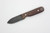 LT Wright Knives Bushbaby HC - Saber Grind - Brown Canvas Micarta - Matte Finish