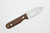 LT Wright Knives Bushbaby - A2 Steel - Flat Grind - Rustic Brown Canvas Micarta - Matte Finish