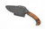 Winkler Knives - Contingency - 80CRV2 Steel - Flat Grind - Walnut Handle With Tribal Artwork - Tapered Tang