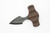 Winkler Knives - Push Dagger - 80CRV2 Steel - Full Double Edge - Brown Laminate Handle - Sculpted
