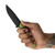 Toor Knives: Mutiny - CPM 154 Steel - Sea Green Aluminum 7075 3D Textured Handle, Kydex Sheath
