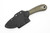 Winkler Knives - SD-2 (Standard Duty 2) - 80CRV2 Steel - Flat Grind - Camo G10 Handle - Smooth - Kydex