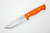 LT Wright Knives Forest Trail - CPM 3V Steel - Scandi Grind - Orange G10 - Matte Finish