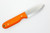 LT Wright Knives Bushbaby - A2 - Scandi Grind - Orange G10 - Matte Finish