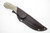Bradford Knives: Guardian4.2, 3D - CPM MagnaCut - Drop Point - Sabre Grind - Stonewash Finish Blade - 3D Natural Micarta Handle