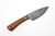 LT Wright Knives Companion - 1075 Steel - Flat Grind - Desert Ironwood w/ Black Liners - 3