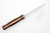 LT Wright Knives Forest Trail - CPM 3V Steel - Scandi Grind - Brown Burlap - Orange Liners - Matte Finish