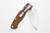 Spyderco: Para Military 2 - CRU-WEAR Steel - Satin Blade Pocket Knife w/ Brown Canvas Micarta Handle