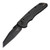 Hogue - Deka Manual Folder - Black Blade - Black Polyamide Nylon Handle - MagnaCut Steel