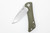 Southern Grind Spider Monkey - Folding Knife - Drop Point - Magnacut - w/ G10 OD Green Handle